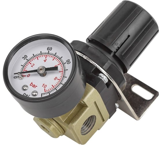 Изображение товара Регулятор давления воздуха 1/4", 0-10 bar, рабочая температура 5-60° Forsage F-AR2000-02 54450