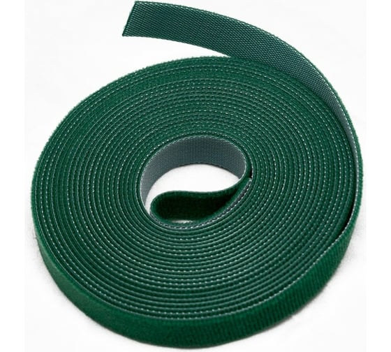 Изображение товара Лента (липучка) в рулоне Hyperline WASNR-5x25-GN ширина 25 мм, длина 5 м, зеленая 401695