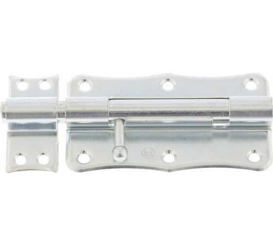 Изображение товара Накладная задвижка Без бренда ЗТ-2-100, цинк, 5шт 91517