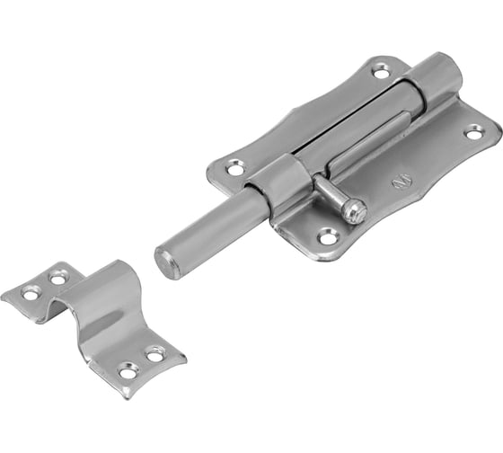 Изображение товара Накладная задвижка Без бренда ЗТ-2-85, цинк, 5шт 91516