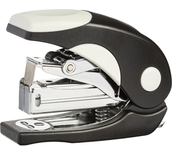 Изображение товара Степлер-мини Комус 6116 light-force n246, до 20 листов, энергосберегающий, черный 162713