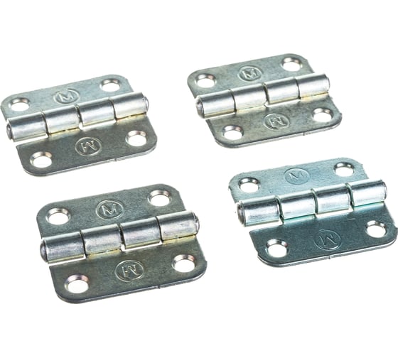 Изображение товара Накладная петля Без бренда ПН5-40, цинк, 4шт 91558