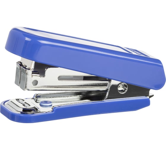 Изображение товара Степлер-мини Комус n10 до 16 листов, синий, антистеп 162720