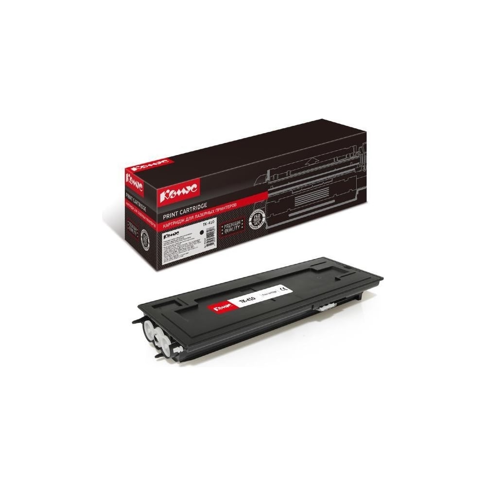 Изображение товара Лазерный картридж Комус tk-410 черный для Kyocera KM