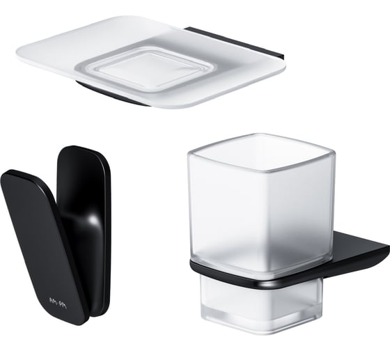 Изображение товара Набор аксессуаров для зоны красоты AM.PM Inspire V2.0 черный AK50B1003B