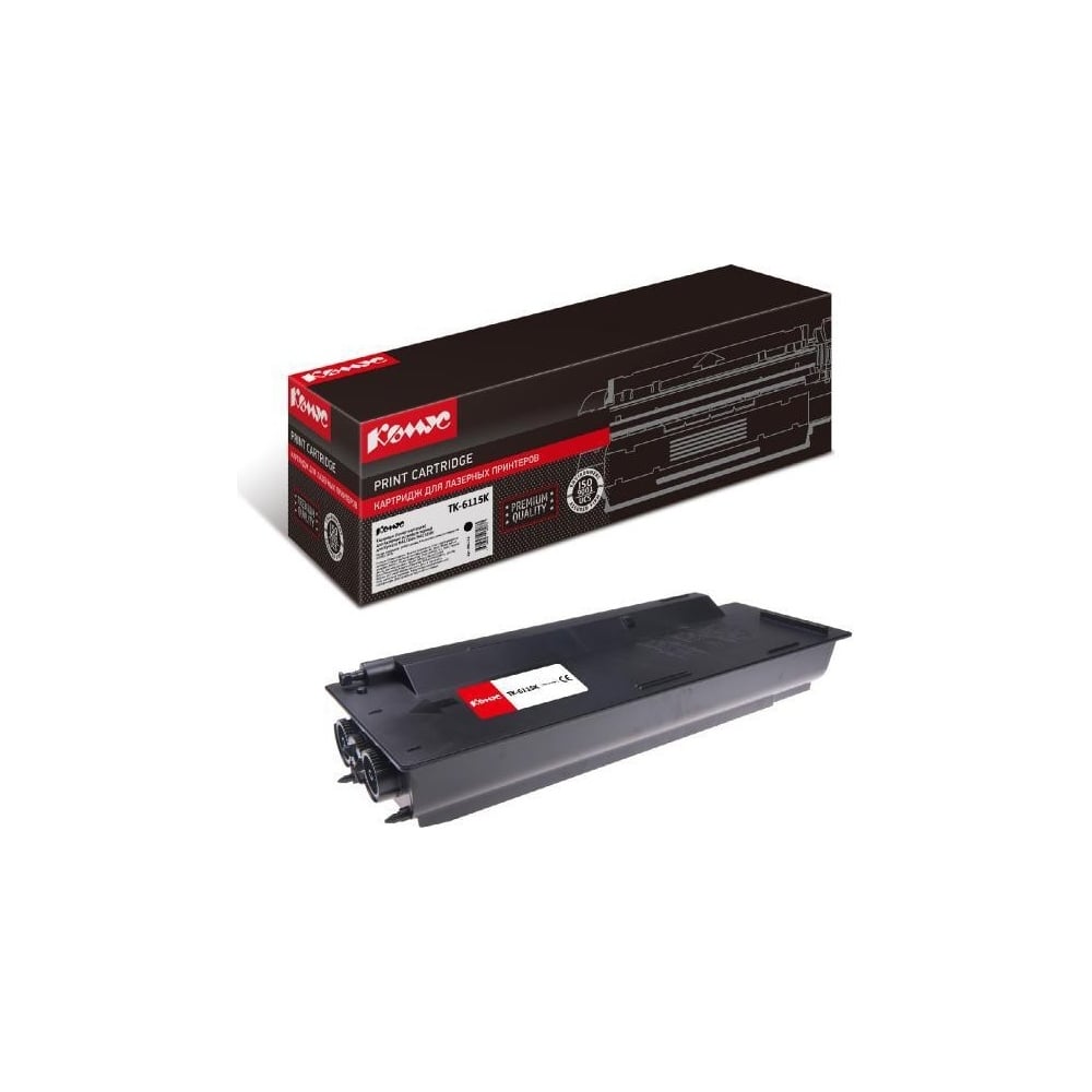 Изображение товара Тонер-картридж Комус tk-6115 черный, для kyocera m4125idnm4132idn 881212