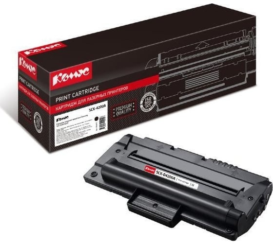 Изображение товара Лазерный картридж Комус scx-d4200a черный, для samsung scx-42004220 855857