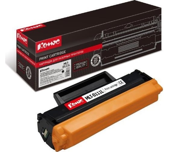 Изображение товара Лазерный картридж Комус mlt-d111l черный, для samsung m2020m2070 856108