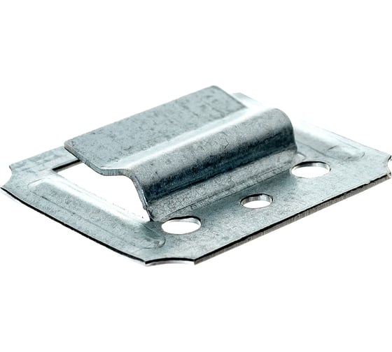 Изображение товара Кляймер №2 СИБРТЕХ оцинкованный с гвоздями, 100шт 46572