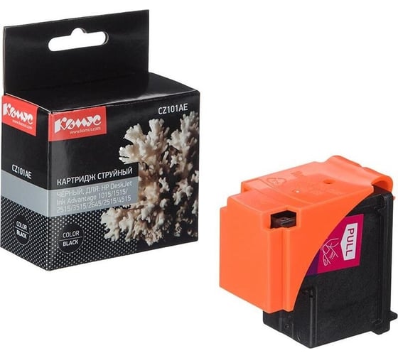 Изображение товара Струйный картридж Комус 650 cz101ae черный, для dj ink advantage 25153515 1613693