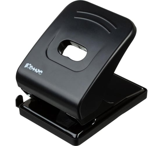 Изображение товара Дырокол Комус vigor 6365 черный, до 40 л 390559