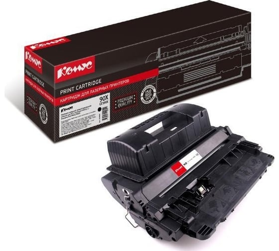 Изображение товара Лазерный картридж Комус 90x ce390x черный, повышенная емкость, для hp lj 600m602m 855900