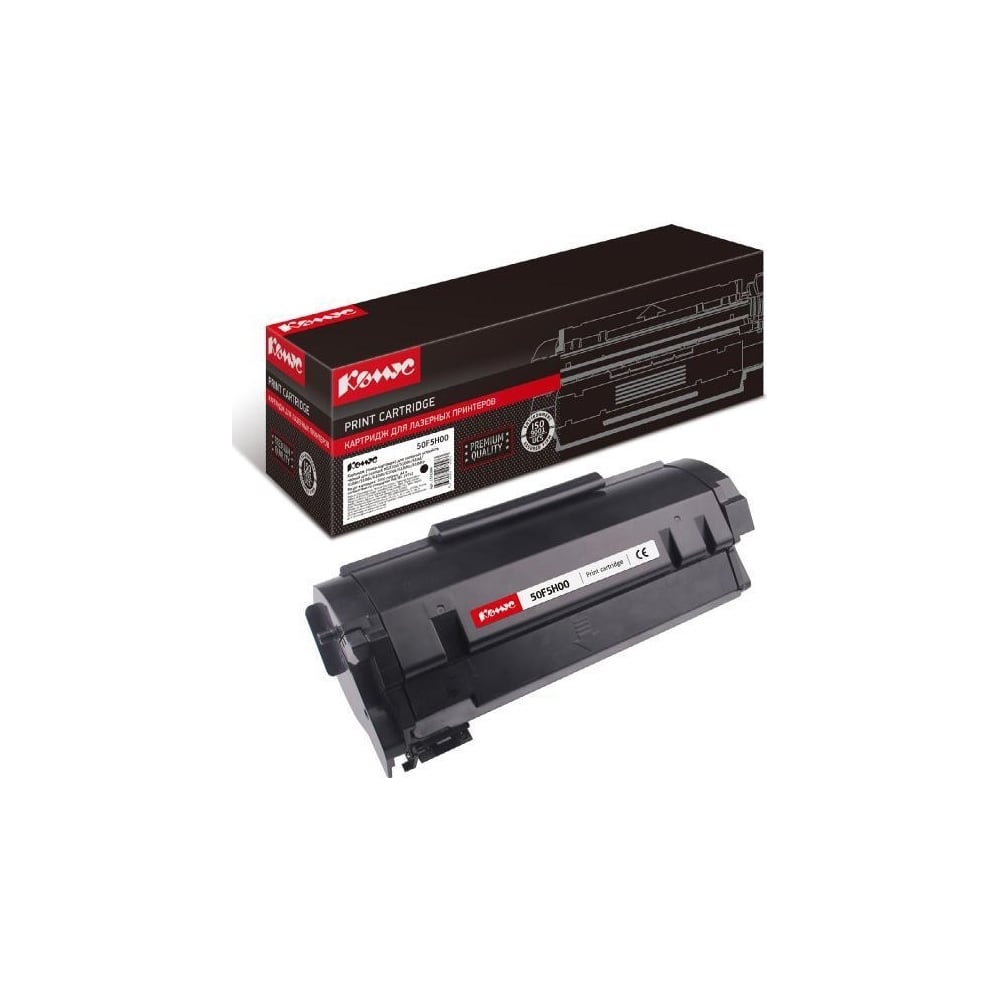 Изображение товара Тонер-картридж Комус 50f5h00 черный для Lexmark MS310 MS410 MS610