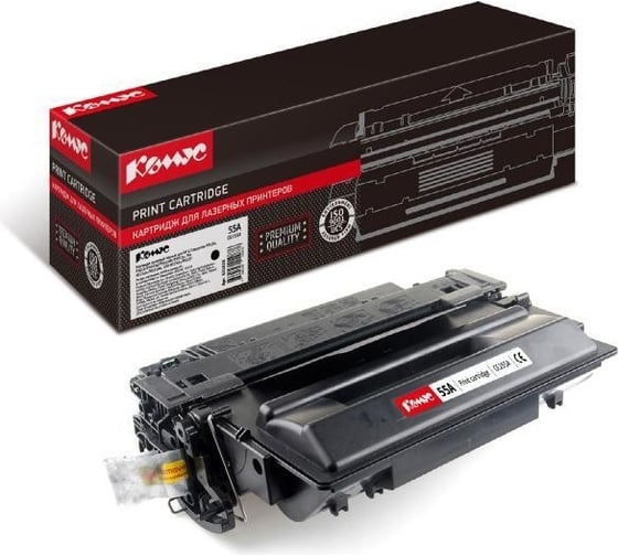 Изображение товара Лазерный картридж Комус 55a ce255a черный, для hp 500 mfpm525dnm525f 855828
