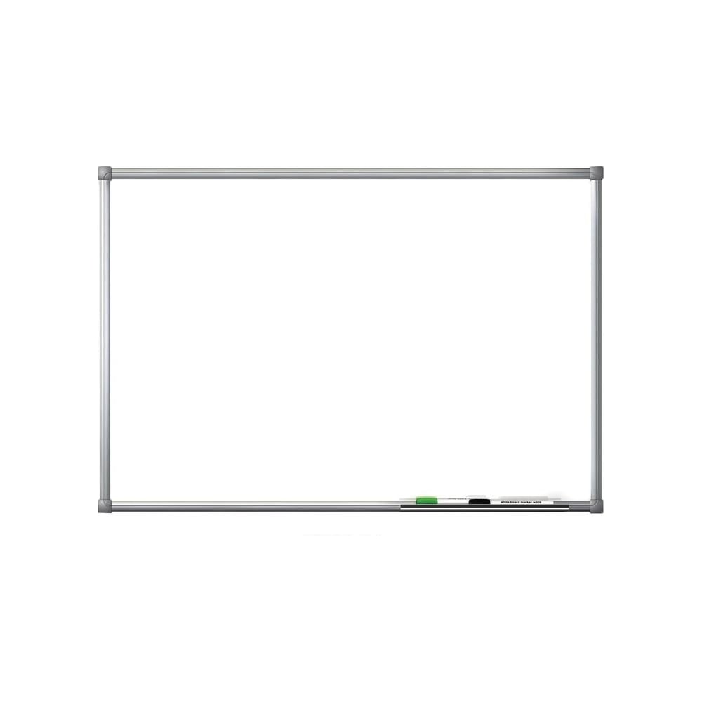 Изображение товара Магнитно-маркерная доска Комус premium 100x180 лак алюминиевая рама