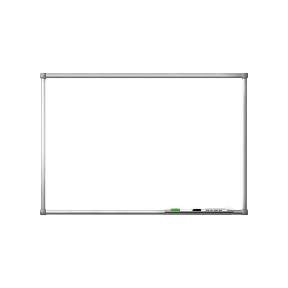 Изображение товара Магнитно-маркерная доска Комус premium 100x240, лаковая, алюминиевая рама 902142
