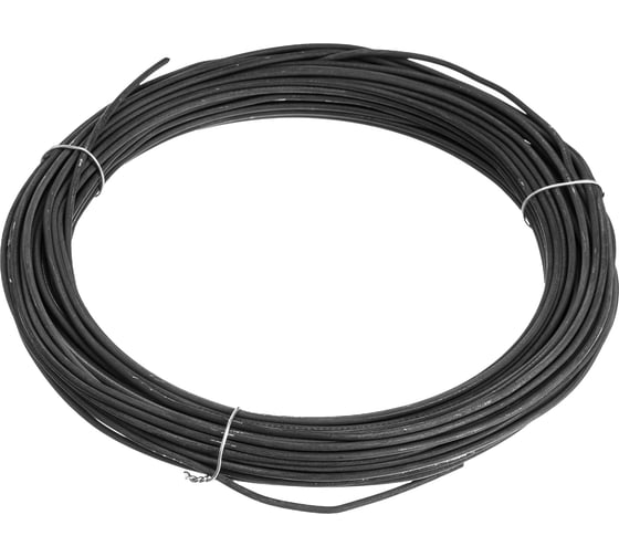 Изображение товара Стальная проволока СИБРТЕХ 15 м, вязальная, термообработанная 1,8 мм 84912