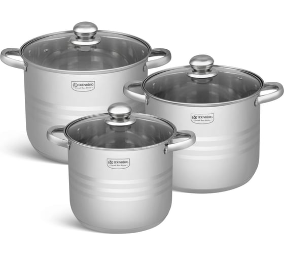 Изображение товара Набор кухонной посуды EDENBERG 6 предметов EB-522