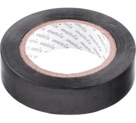 Изображение товара Изолента MATRIX ПВХ, 15 мм х 10 м, черная, 150 мкм 88771