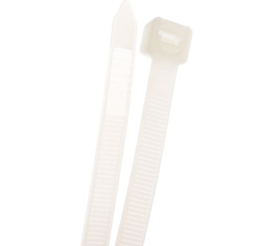 Изображение товара Хомуты СИБРТЕХ 500 х 8 мм пластиковые, белые, 50 шт 45589