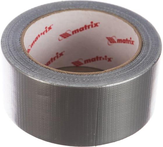Изображение товара Армированная, влагостойкая лента MATRIX 48мм х 25м серебристая 89068