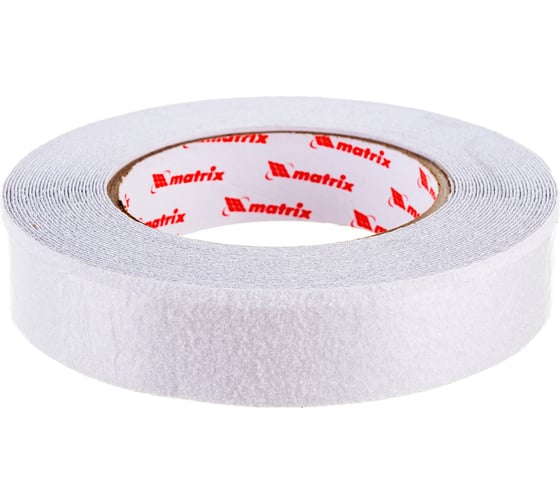 Изображение товара Клейкая противоскользящая лента MATRIX, прозрачная, 25 мм х 10м, 88714