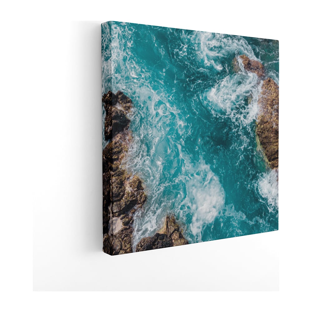 Изображение товара Картина Симфония Морской бриз 40х40 см на холсте без рамки