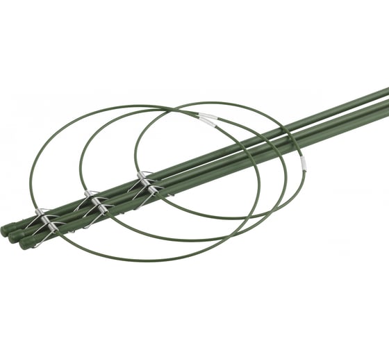 Изображение товара Поддержка для цветов 3 кольца 60см GREEN APPLE Б0008276