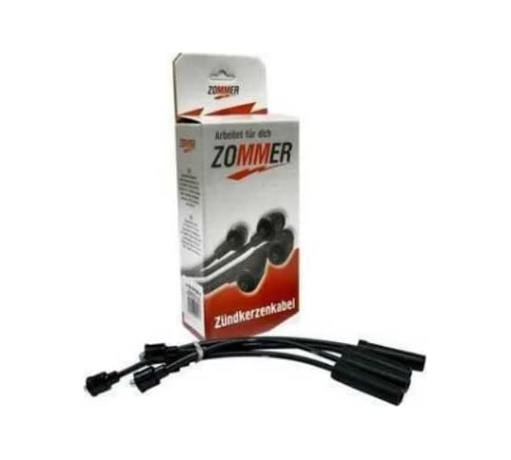 Изображение товара Высоковольтные провода ZOMMER 4216 дв. Евро-3, силикон с наконечниками 4216370708010