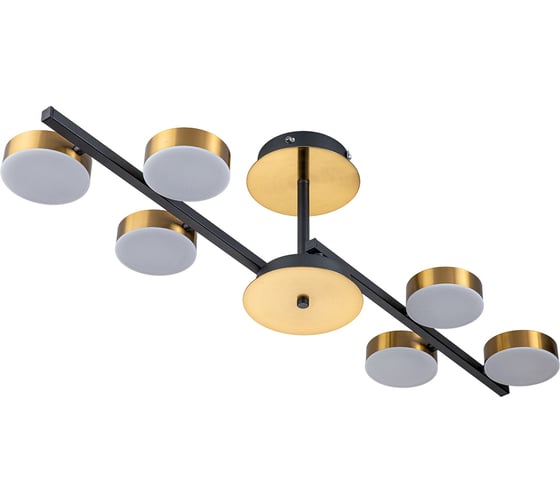 Изображение товара Светильник на штанге ESCADA 10266/6 LED*95W Black/Brass 10266/6LED
