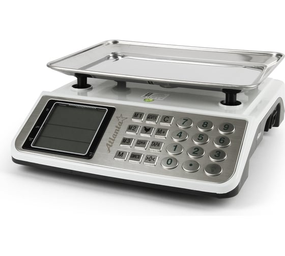 Изображение товара Настольные электронные торговые весы Atlanta ATH-6115 white