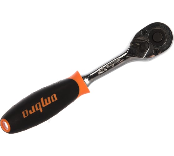 Изображение товара Рукоятка трещоточная 1/4д.DR, 48 зубцов, 140 мм Ombra 55765