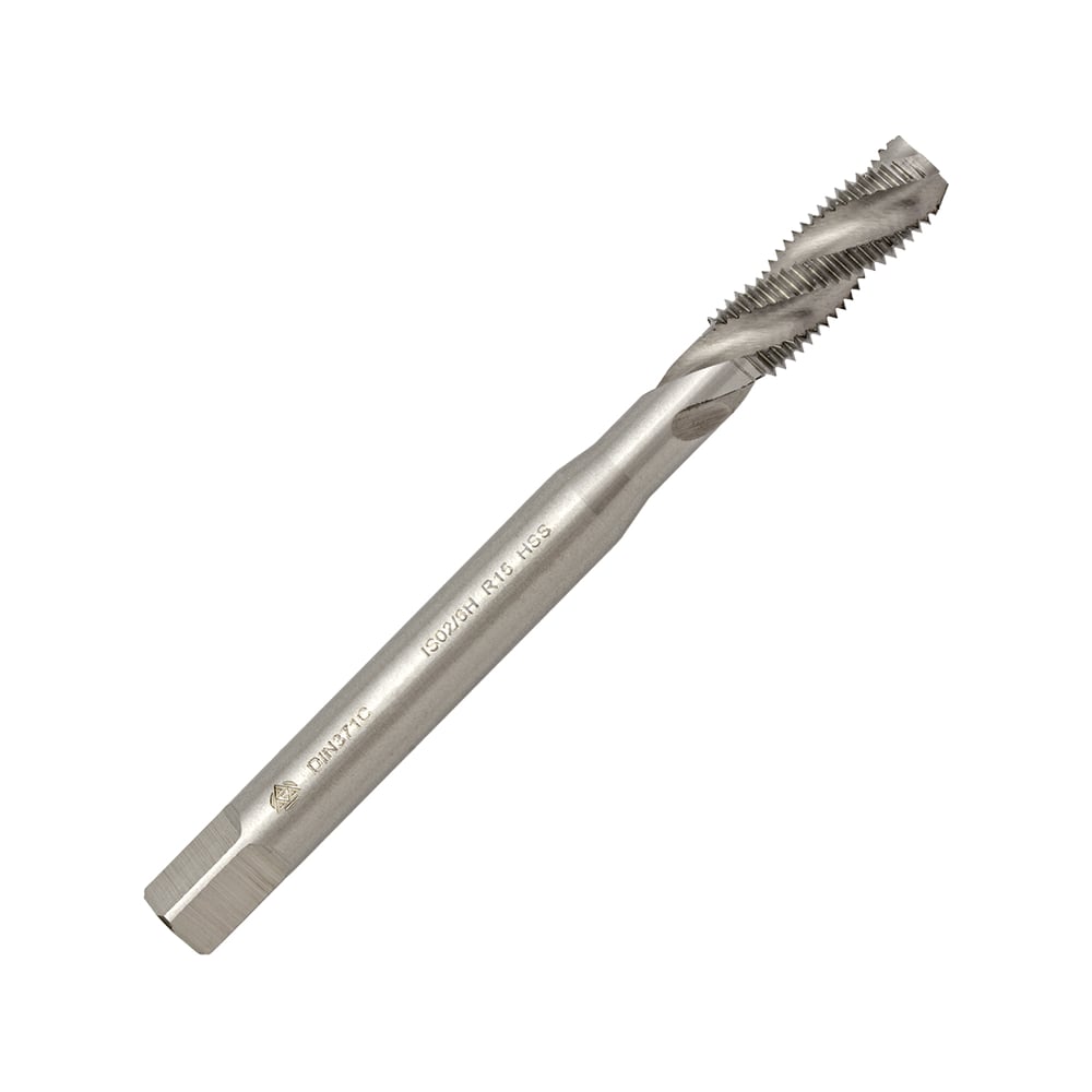 Изображение товара Машинный метчик Волжский инструмент DIN 371 М3 спиральный из быстрорежущей стали