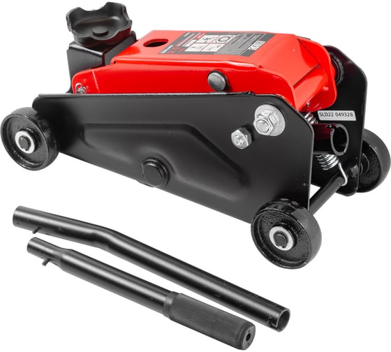 Изображение товара Подкатной гидравлический домкрат BaumAuto 2.5т, h min 140мм, h max 390мм BM-TR20005(52144)