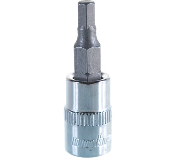 Изображение товара Насадка торцевая 1/4"DR с вставкой-битой шестигранной, H4 Ombra 114204