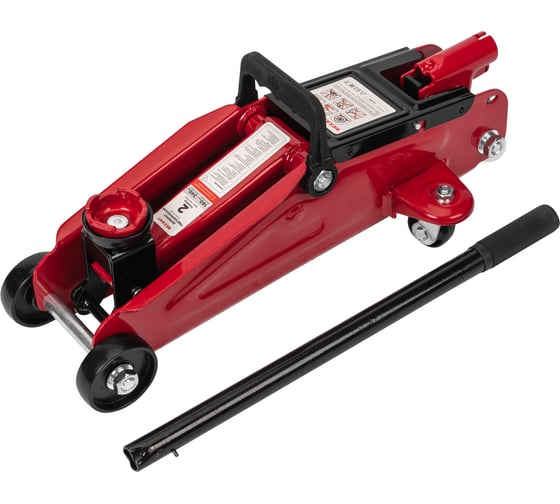 Изображение товара Гидравлический подкатной домкрат REXANT 2т в кейсе 80-0604