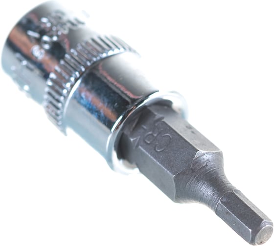 Изображение товара Насадка торцевая 1/4"DR с вставкой-битой шестигранной, H3 Ombra 114203