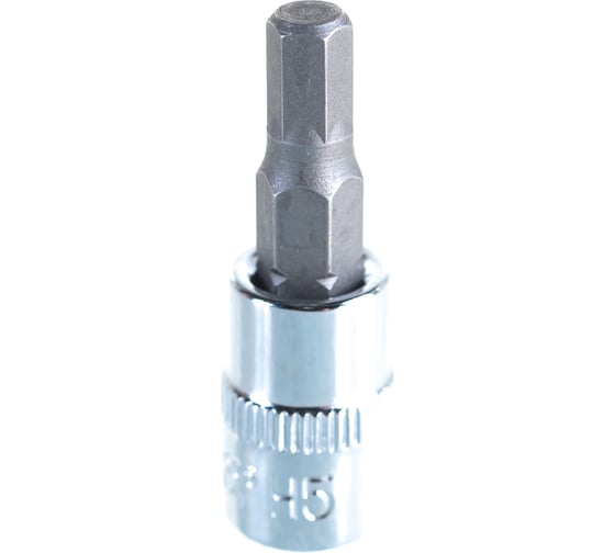 Изображение товара Насадка торцевая 1/4"DR с вставкой-битой шестигранной, H5 Ombra 114205