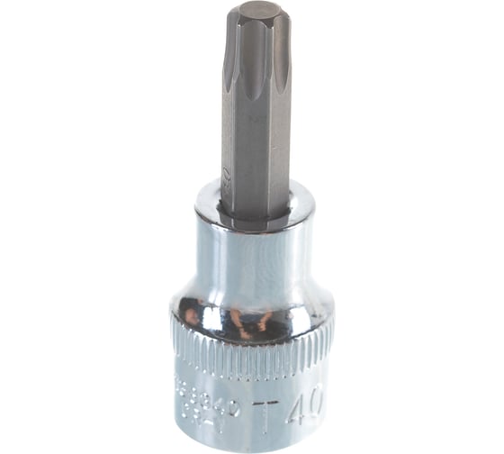 Изображение товара Насадка торцевая 3/8"DR с вставкой-битой TORX, T40 Ombra 138340