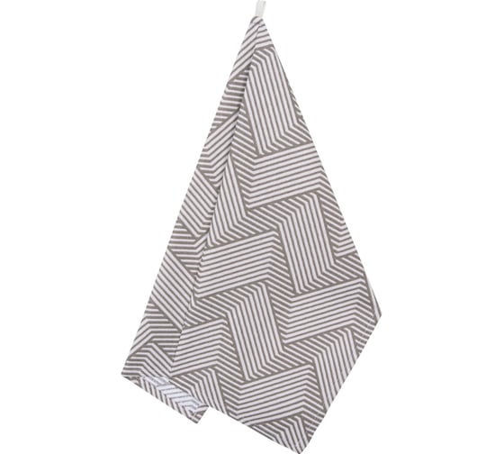 Изображение товара Полотенце Guten Morgen Blossom рогожка, бежевый, 45x60 см Пр-Bloss-беж-45-60