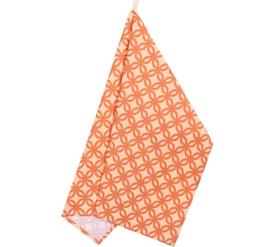 Изображение товара Полотенце Guten Morgen Blossom Рогожка, персиковый, 45x60 см Пр-Bloss-45-60