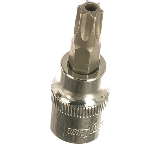 Изображение товара Насадка торцевая 3/8"DR с вставкой-битой TORX с отверстием, T45 Ombra 138845