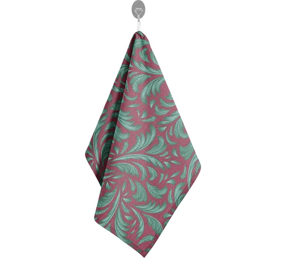 Изображение товара Полотенце Guten Morgen Узоры Рогожка, 45x60 см Прн-Уз-45-60