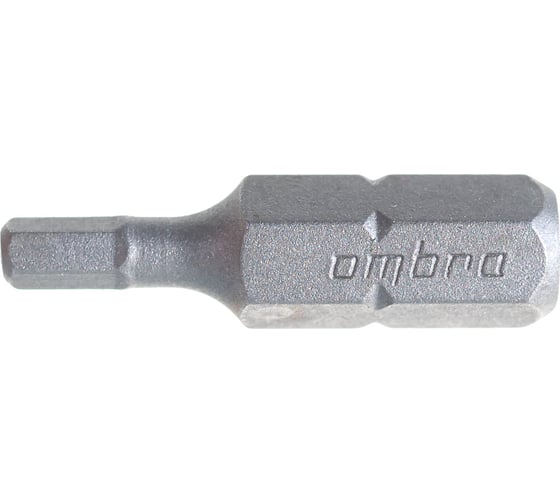 Изображение товара Вставка-бита 1/4"DR шестигранная, H3, 25 мм Ombra 514230
