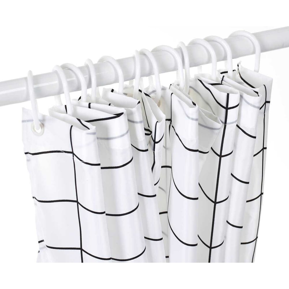 Изображение товара Штора для ванной комнаты РМС ШП-03 1800х1800 мм полиэстер