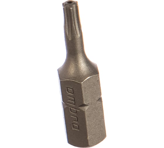 Изображение товара Вставка-бита 1/4"DR T-TORX, T10H, 25 мм Ombra 514810