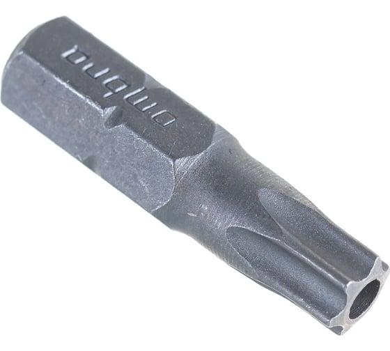 Изображение товара Вставка-бита 1/4"DR T-TORX, T30H, 25 мм Ombra 514830