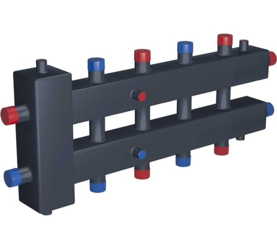Изображение товара Распределительный коллектор с гидравлическим разделителем ESSAN гру+кмг 60-5ву с 3-мя кронштейнами EKRG-000605VU