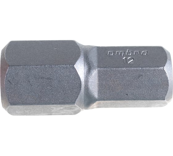 Изображение товара Вставка-бита 10 мм DR шестигранная, H12, 30 мм Ombra 531212
