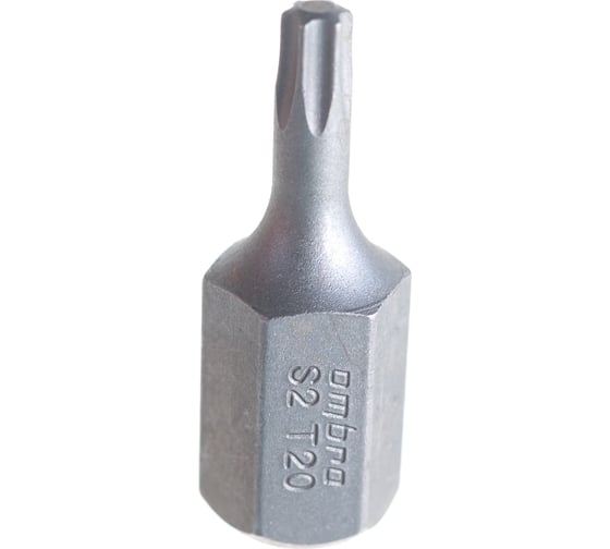 Изображение товара Вставка-бита 10 мм DR TORX, T20, 30 мм Ombra 531320 55833